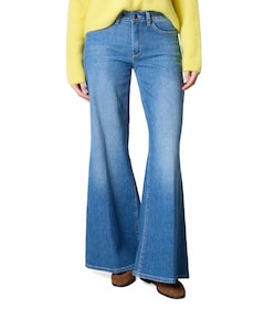 WIDE dames jeans blauw