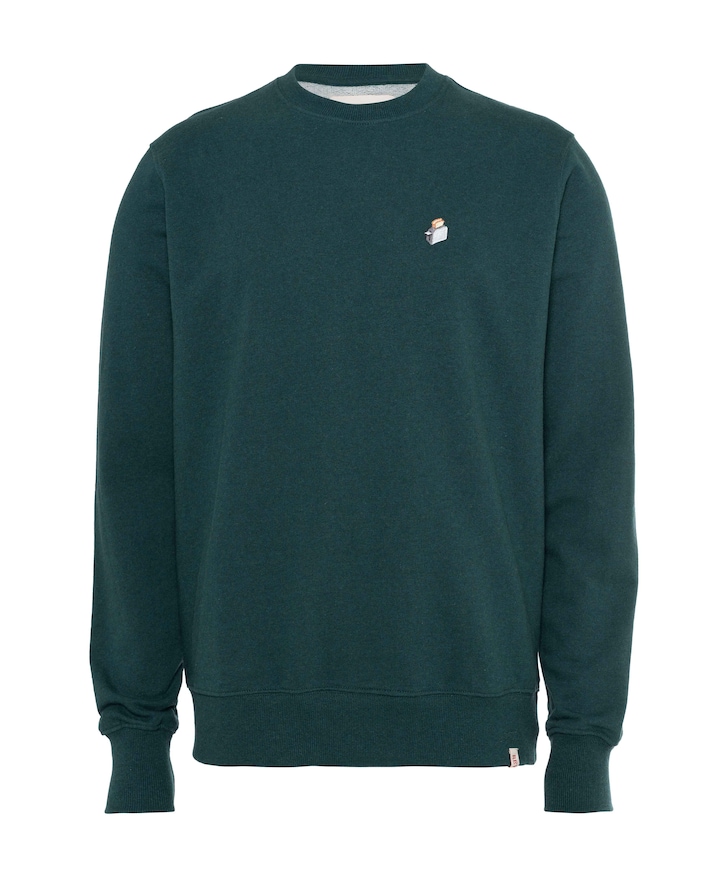 Heren sweater groen