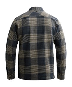 Heren overshirt blauw