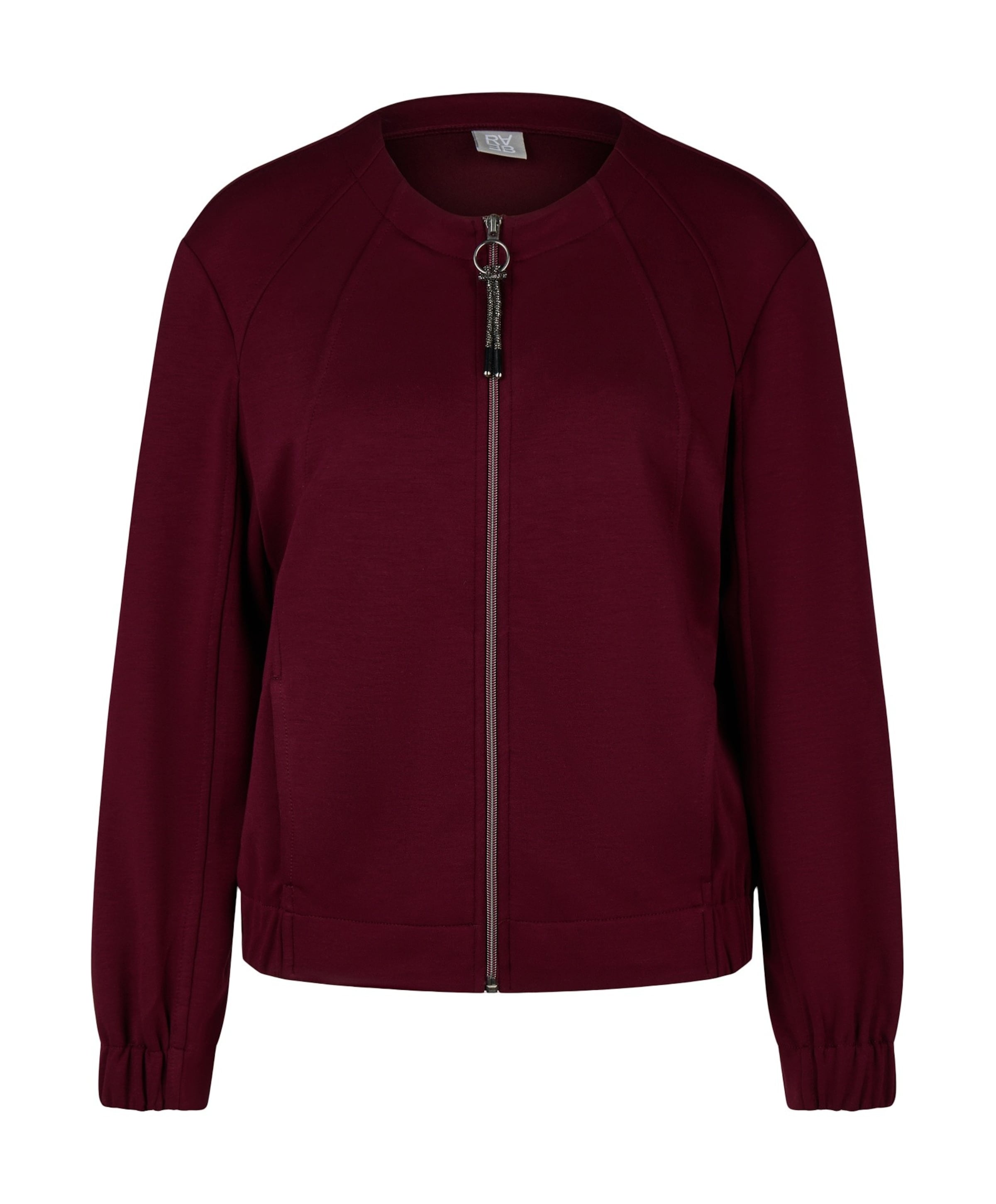 Dames jas bordeaux