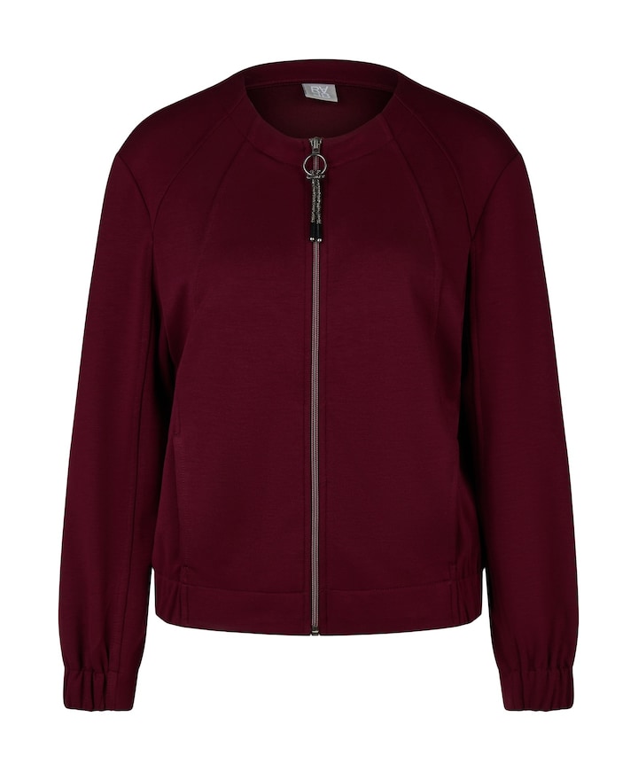 Dames jas bordeaux