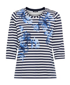 Dames longsleeve blauw