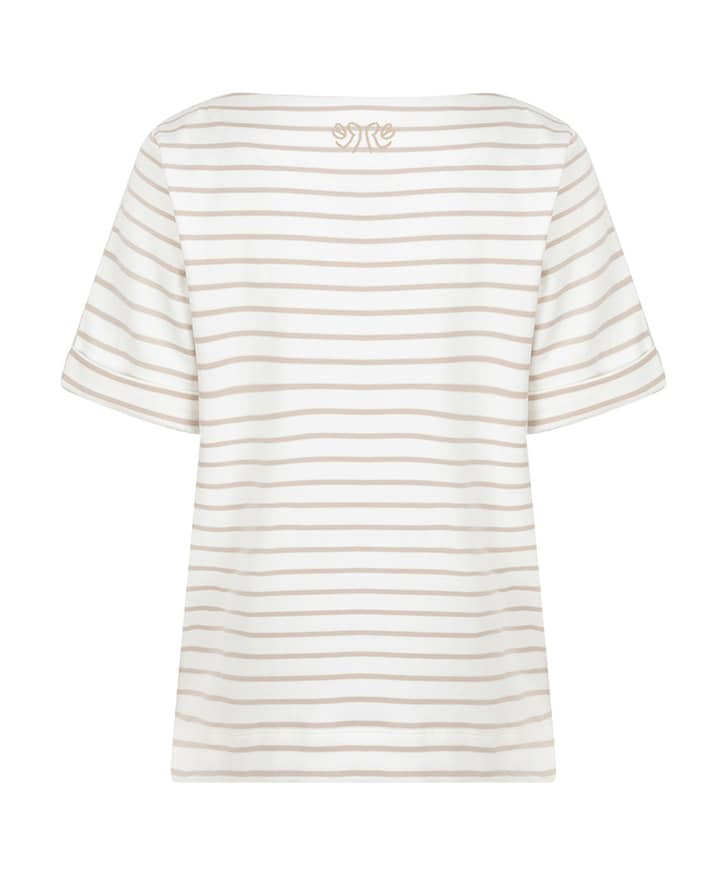 Dames t-shirt beige