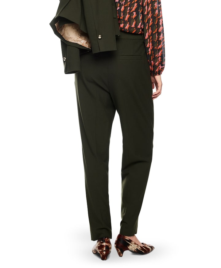 FAQUS dames pantalon groen