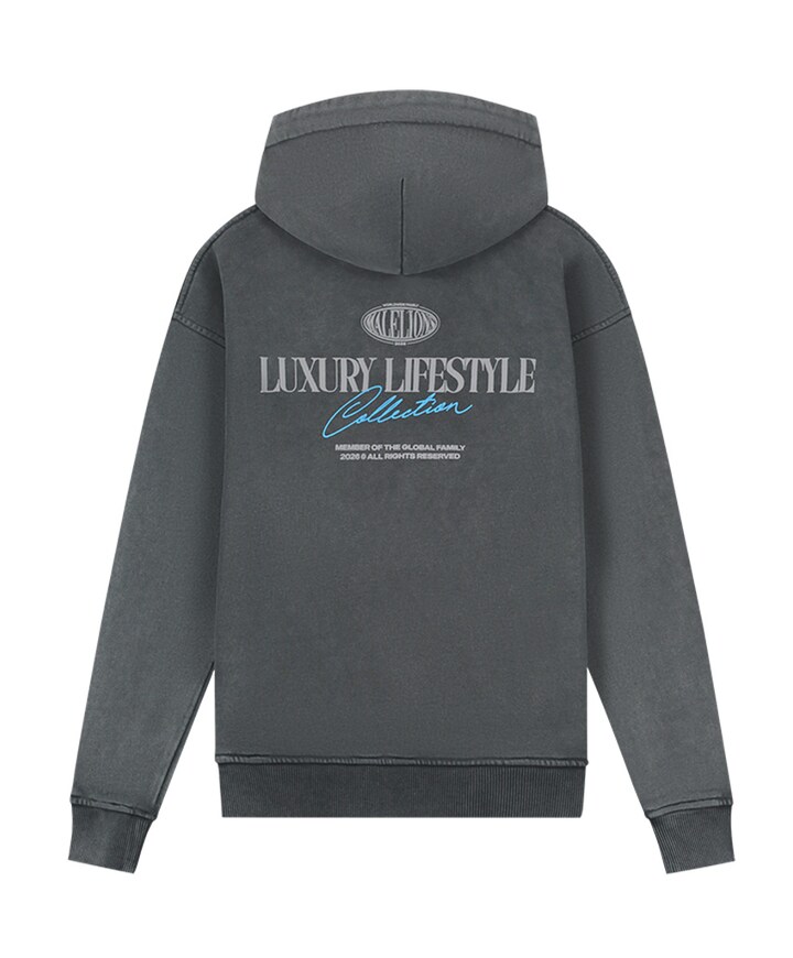 Jongens hoodie grijs