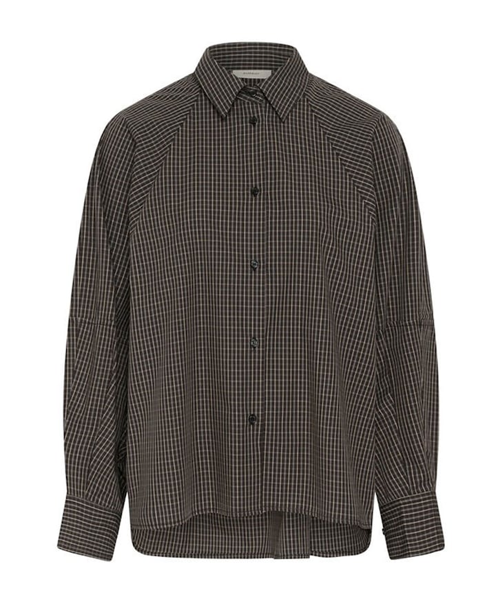 Dames blouse grijs