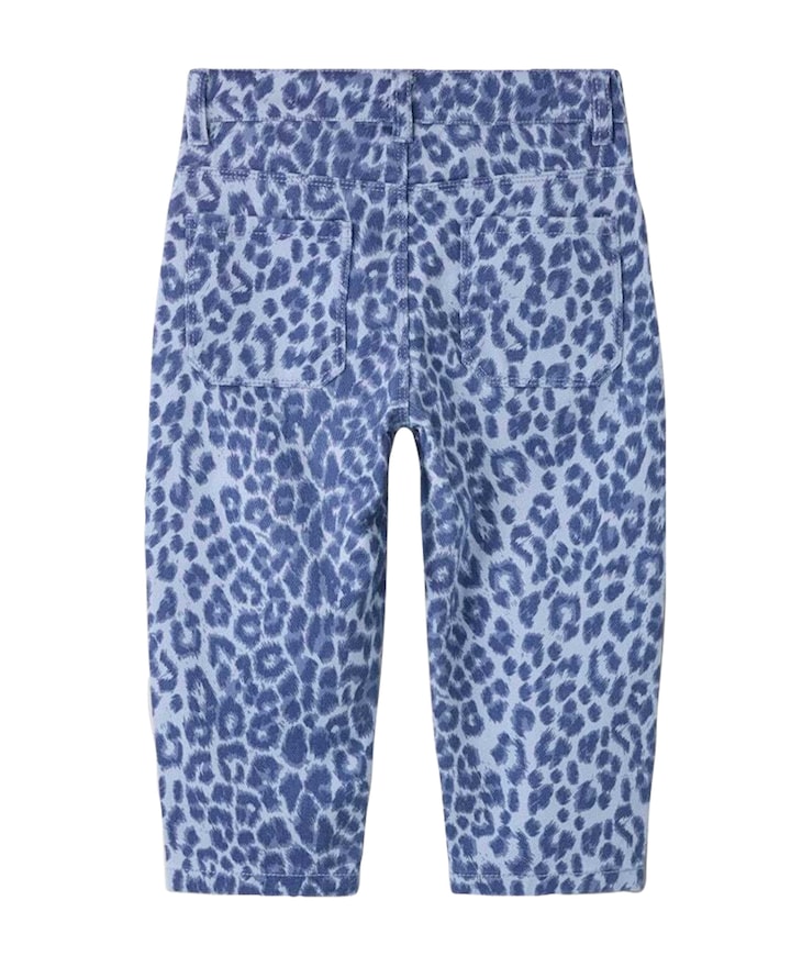 NMFBELLA MOM LEO TWILL 4002-TD meisjes jeans paars