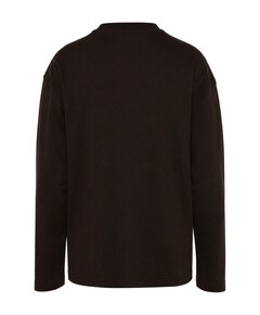 Heren longsleeve bruin