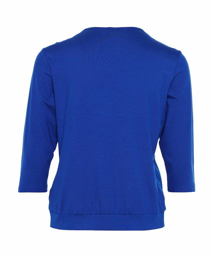 Dames longsleeve blauw