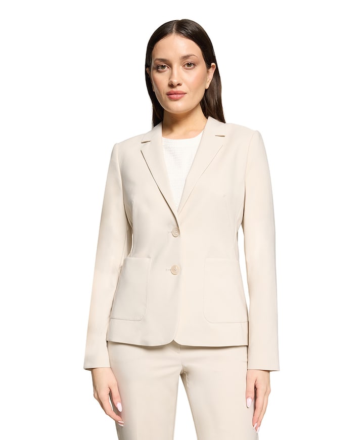 Dames blazer beige