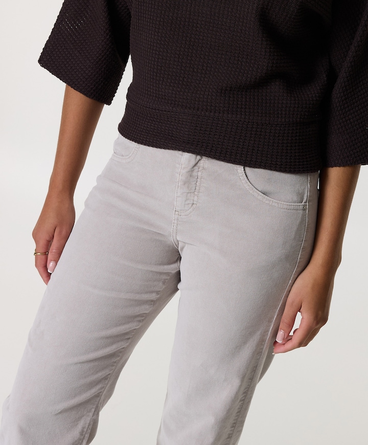 Lara dames broek grijs