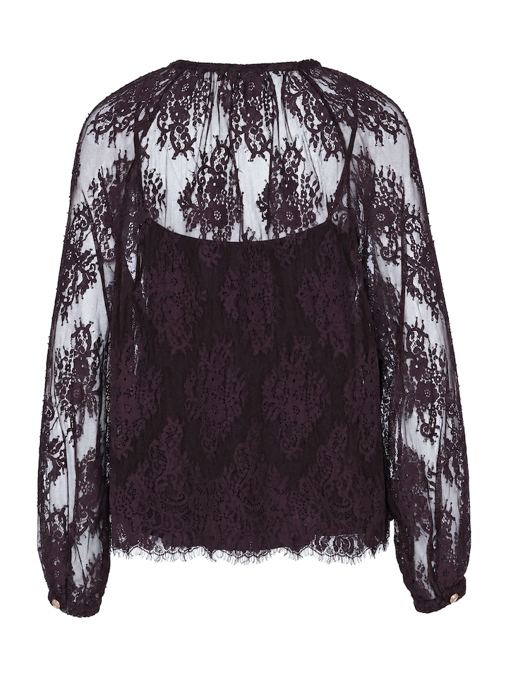 Dames blouse paars