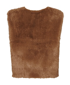 Dames gilet bruin