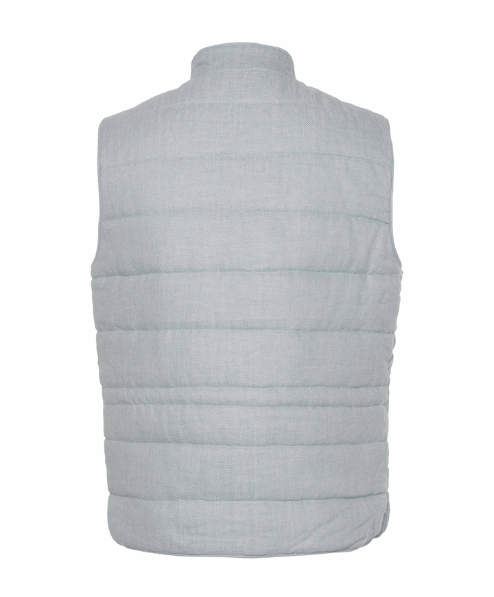 Heren bodywarmer grijs