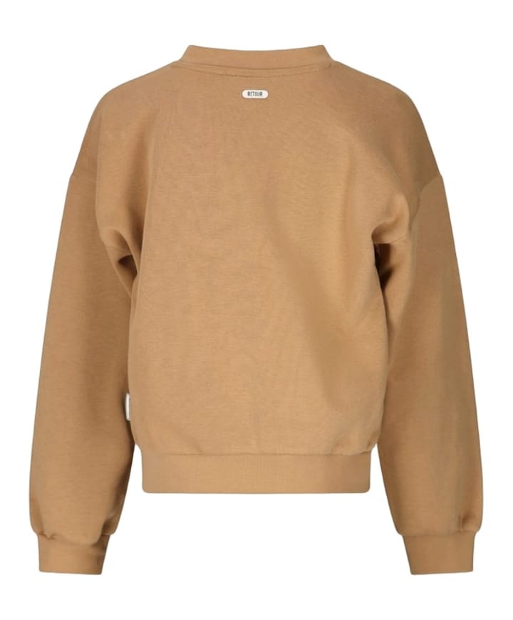 Meisjes sweater beige