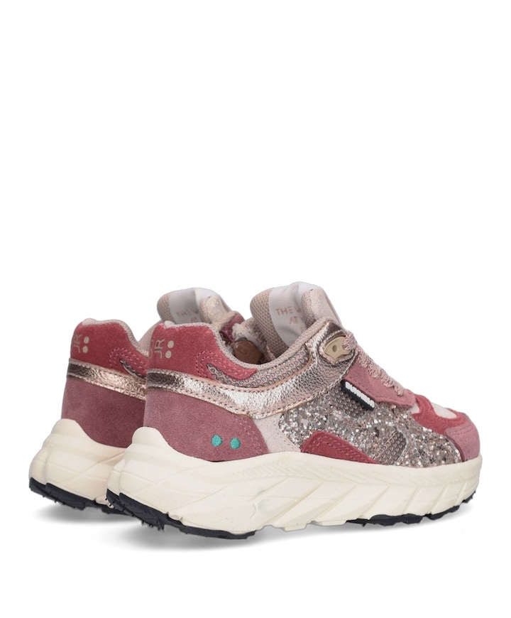 Reza Rush meisjes sneakers bordeaux