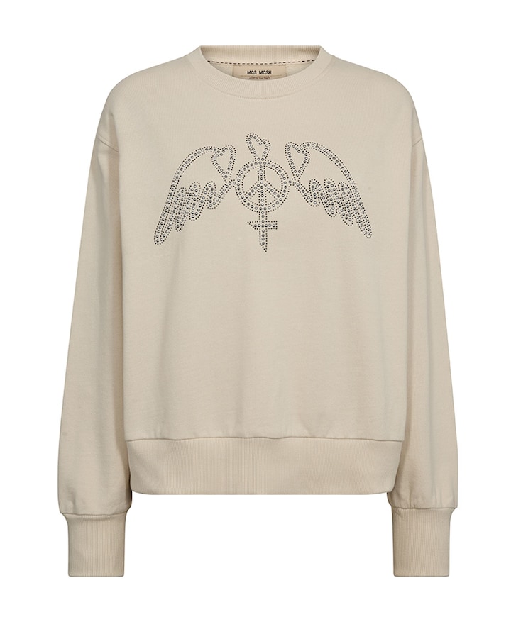 Dames sweater beige
