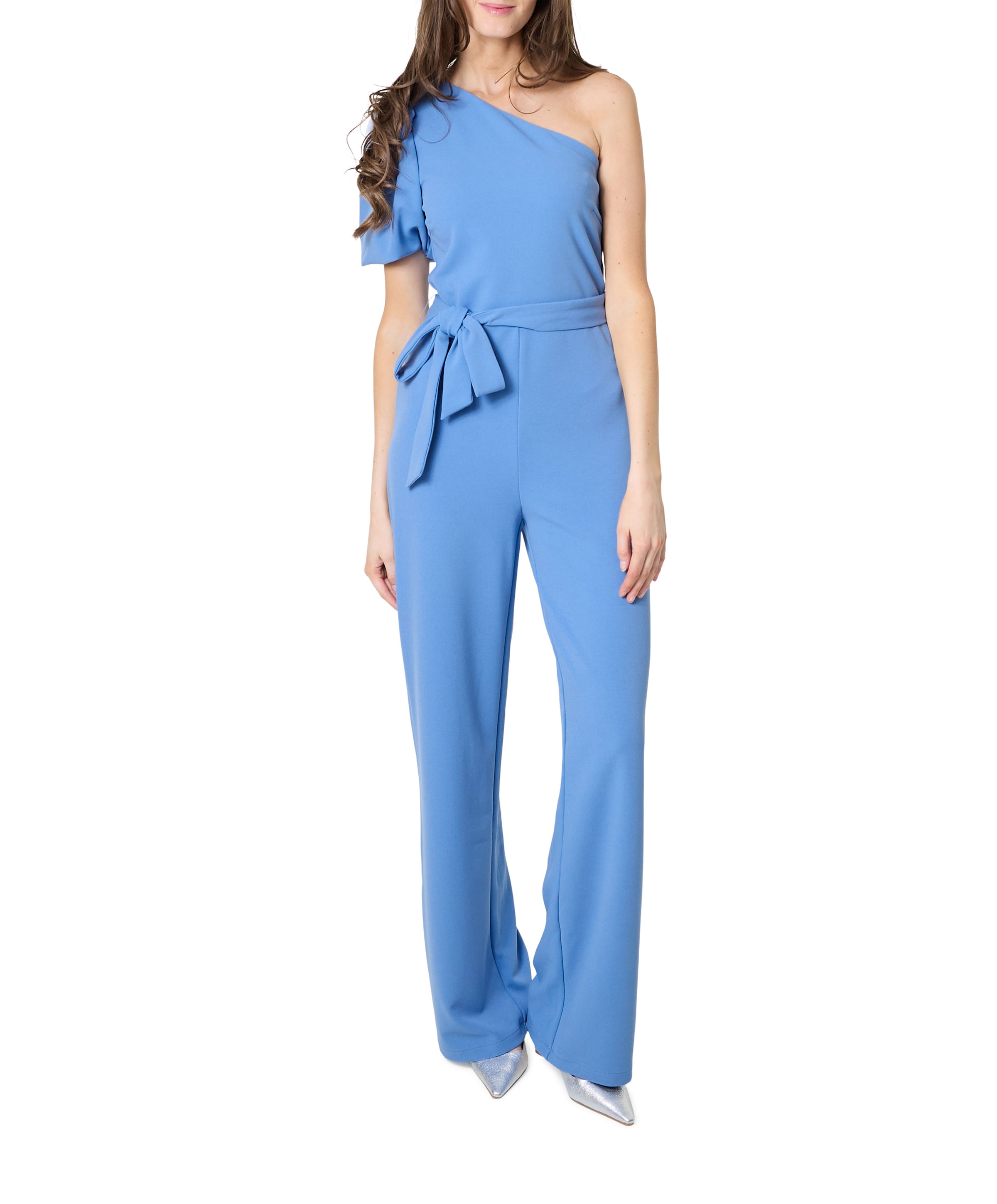 dames jumpsuit blauw