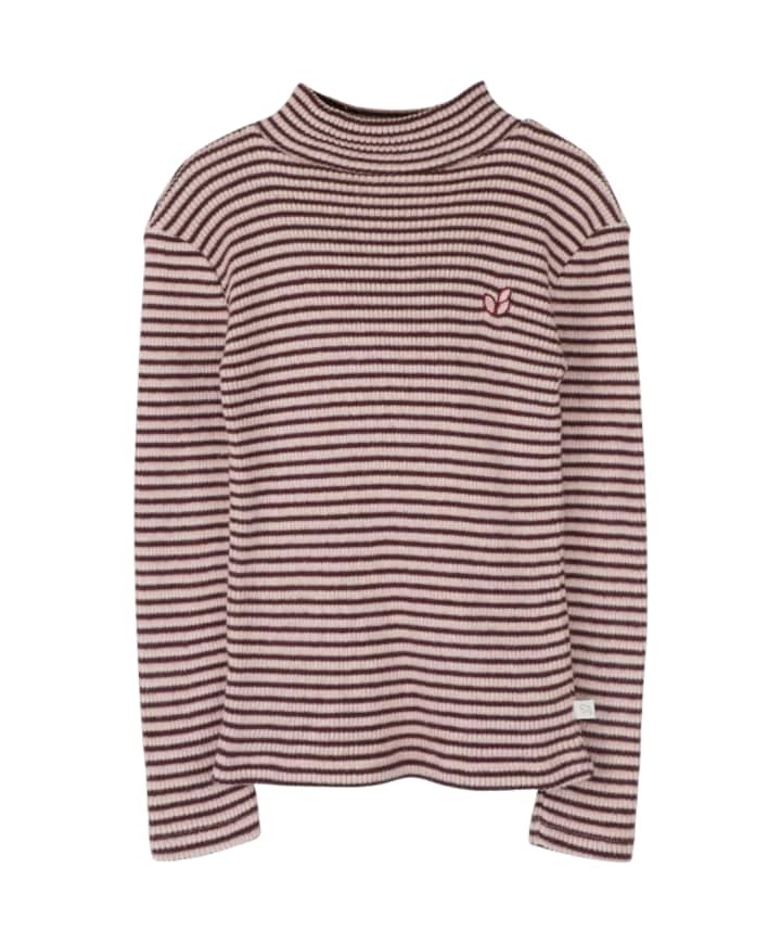 Meisjes longsleeve bordeaux