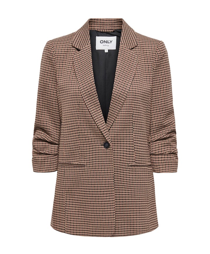 Dames blazer bruin