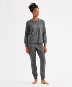 Dames pyjamaset grijs