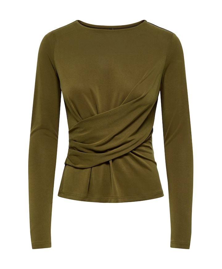 Dames longsleeve groen