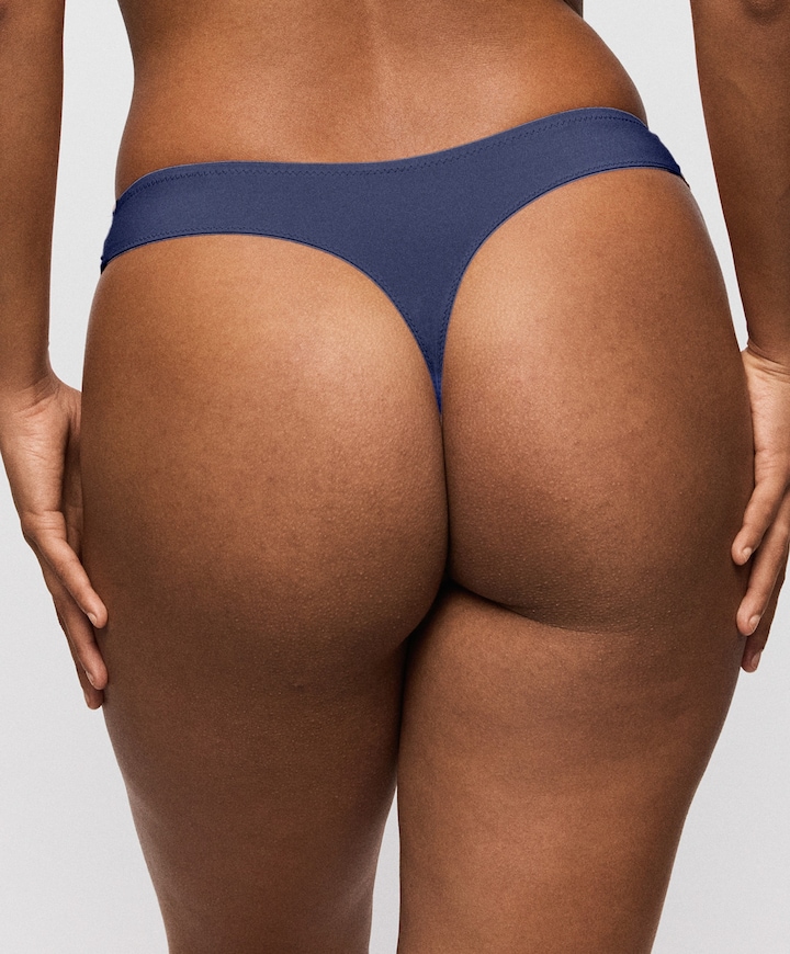 Dames string blauw
