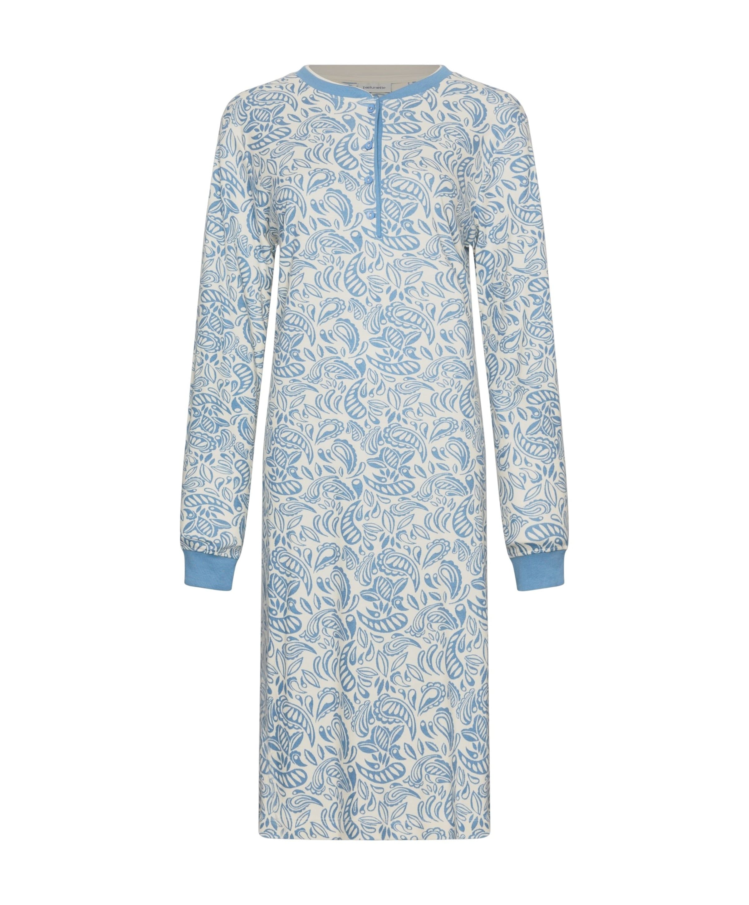 Dames nachthemd blauw
