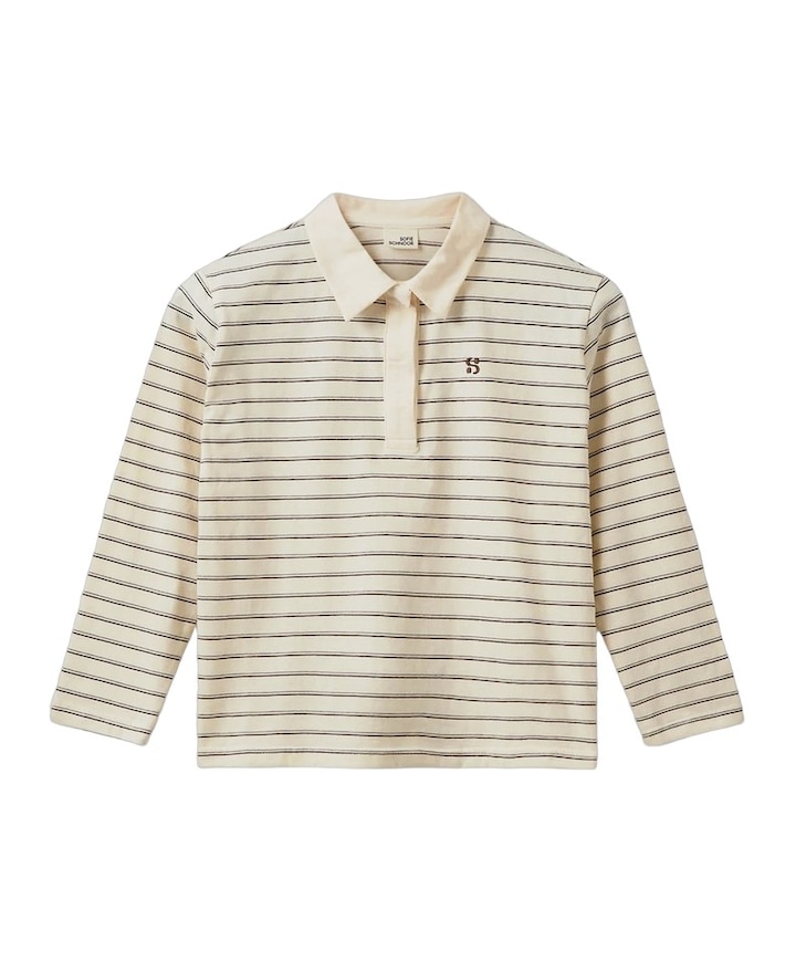 Meisjes longsleeve ecru