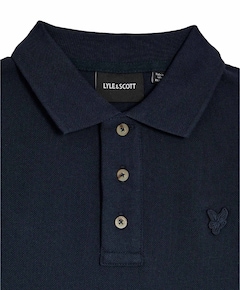 Jongens polo blauw