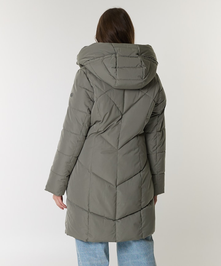 Dames jas groen