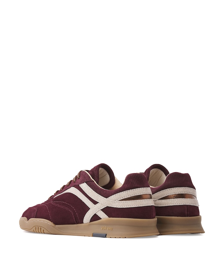 Kris Dante dames sneakers bordeaux