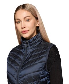 Dames bodywarmer blauw