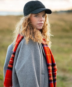 Dames sjaal rood