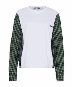 Dames longsleeve ecru