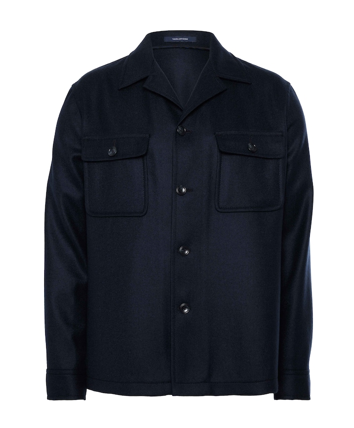 Overshirt blauw