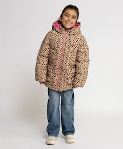 Meisjes jas bruin