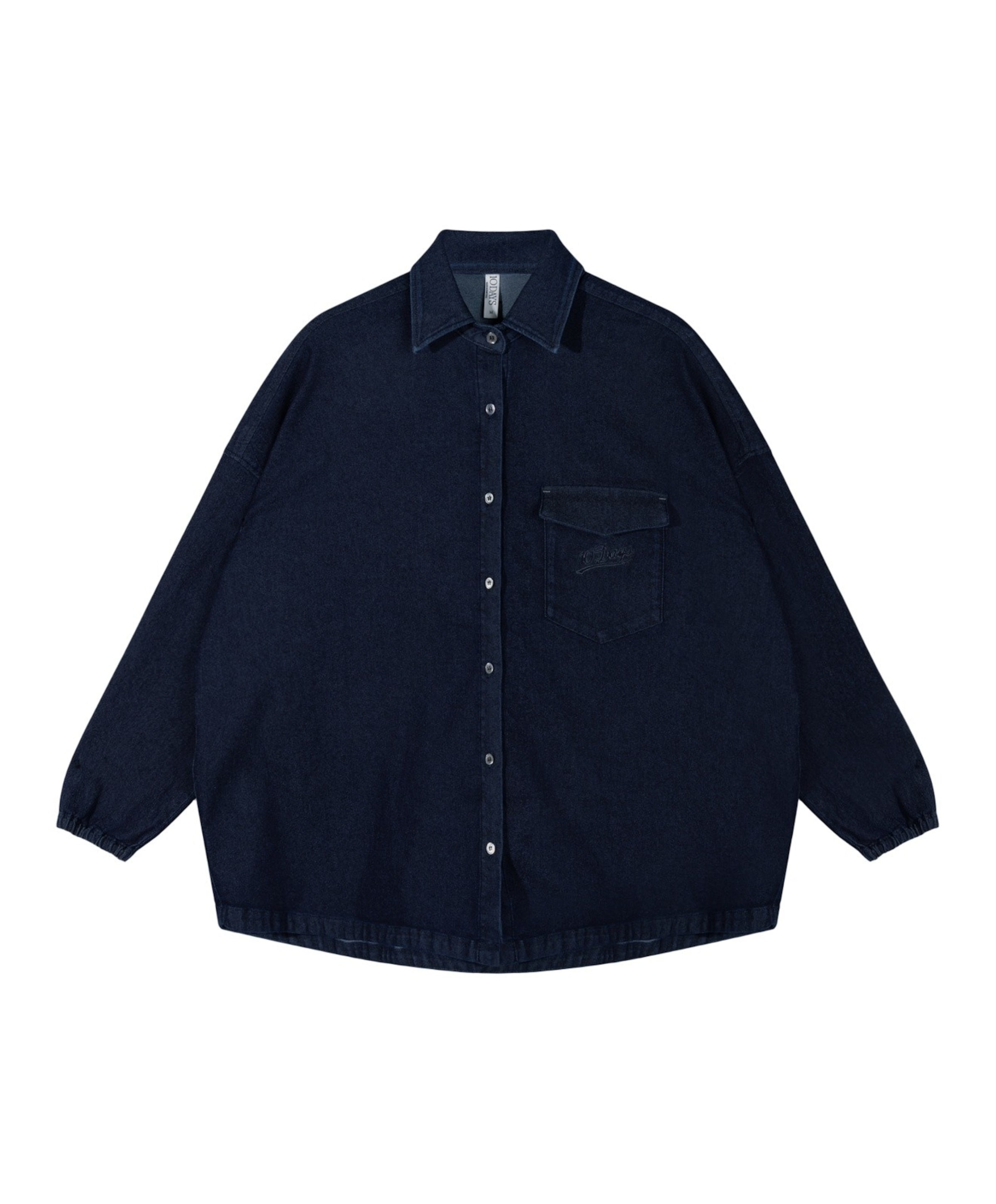 Dames blouse blauw
