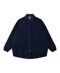 Dames blouse blauw