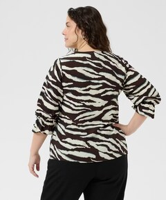 Dames blouse bruin
