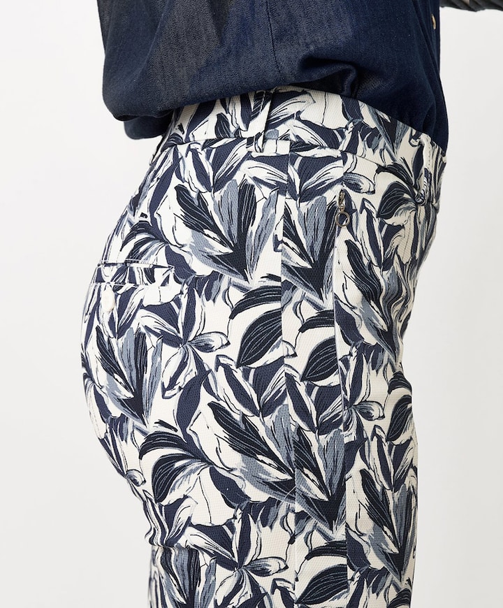 Sue Cigarette 7/8 broek blauw