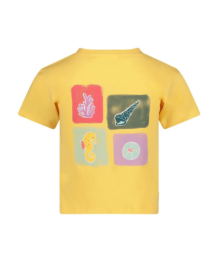 Meisjes T-shirt geel