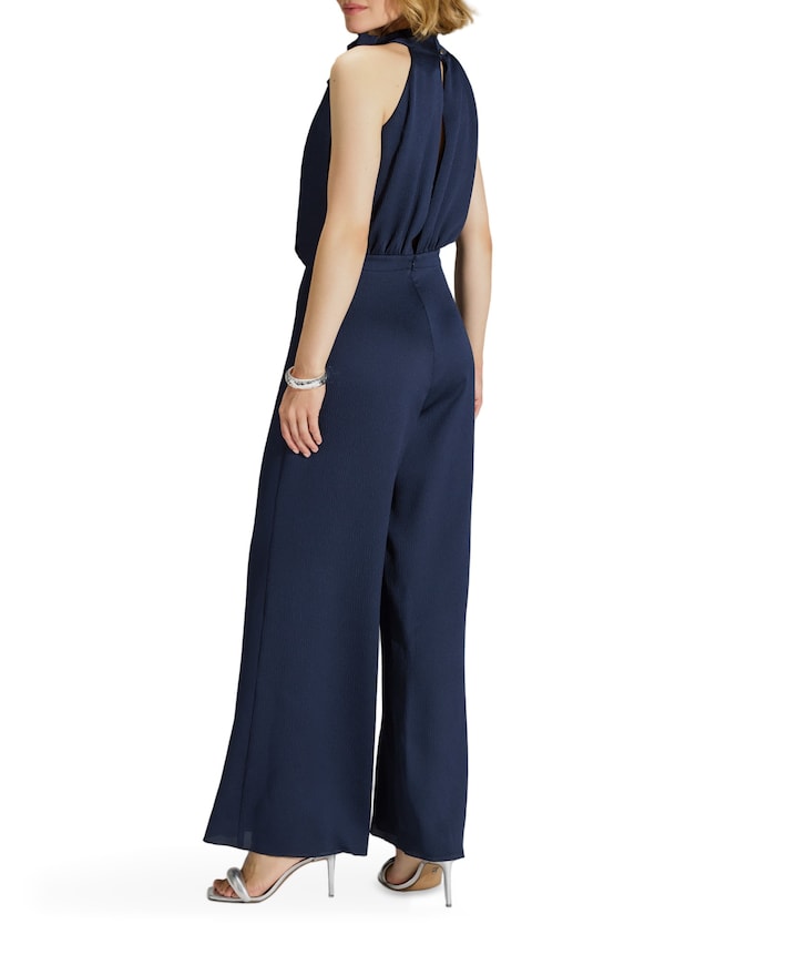 dames jumpsuit blauw