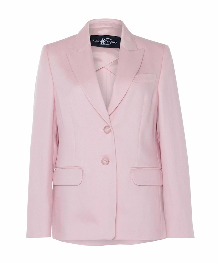 Dames blazer roze