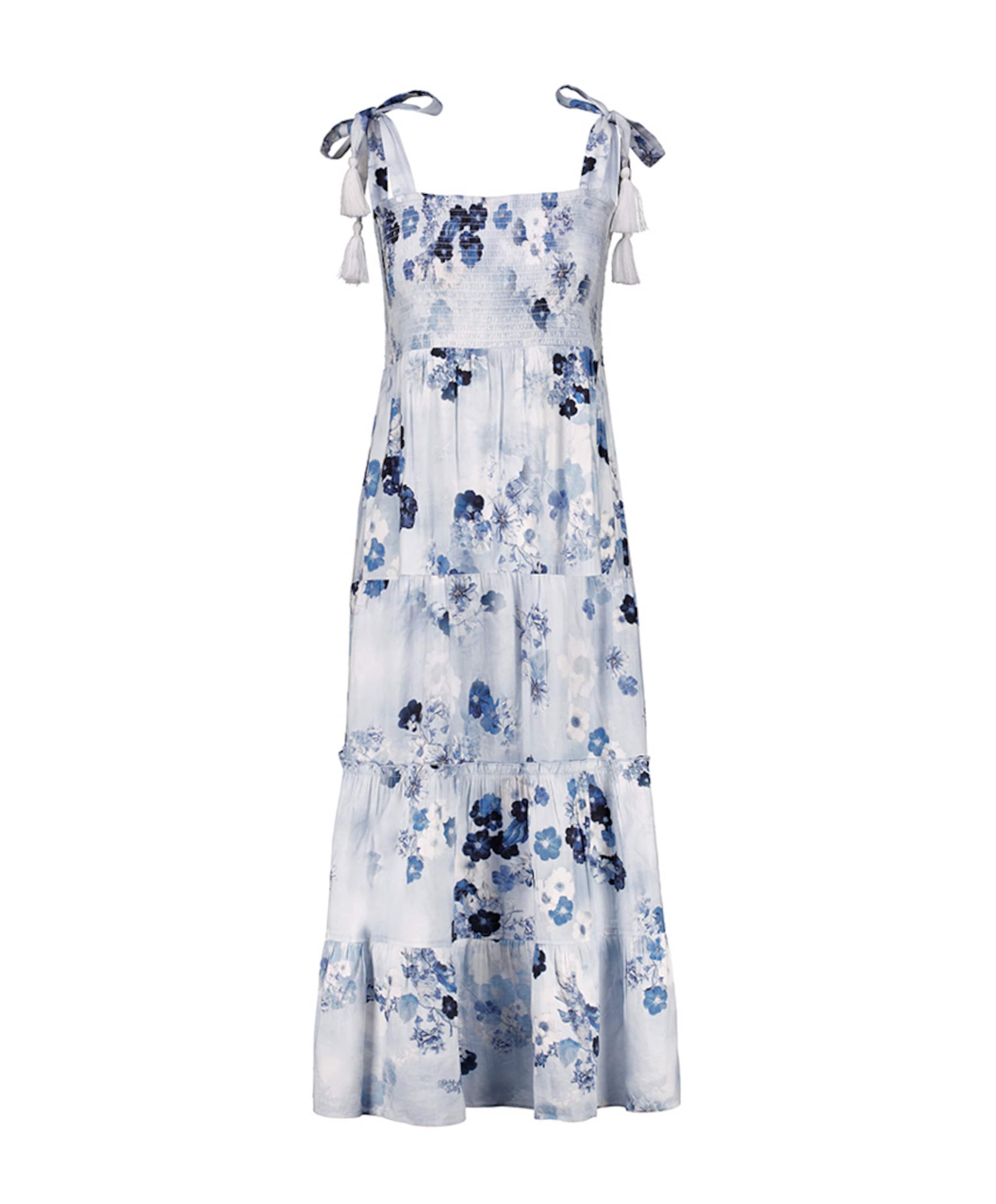 Dames jurk blauw