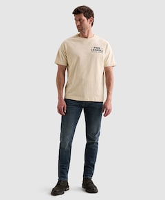 Heren T-shirt ecru