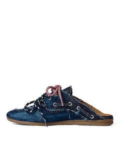 dames clogs blauw