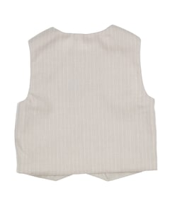 Jongens gilet beige