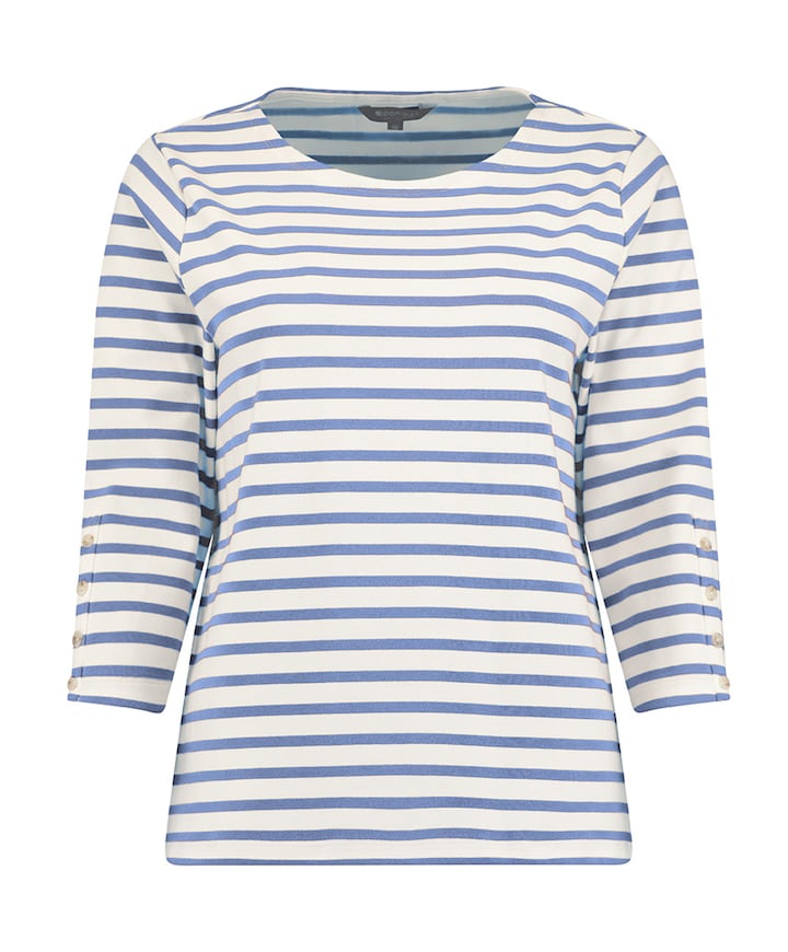 Dames longsleeve blauw