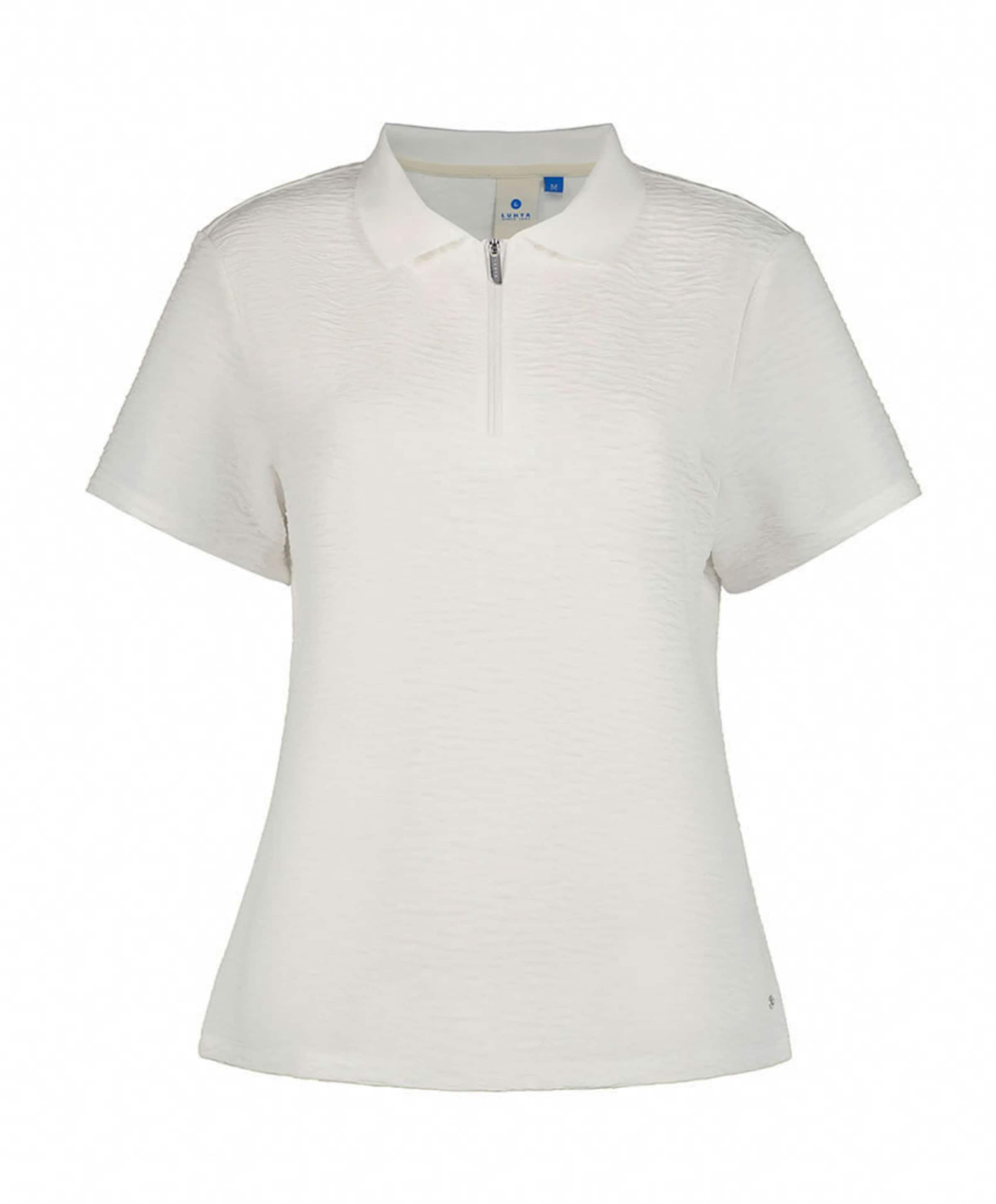 Dames polo ecru
